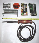 16 Eisco Soldering Iron Stand Silver Solder Flux Midget Wood Handle