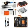 161039srfw45415 Electric Soldering Iron Set Adjustable Temperature Welding Tool 702365715741