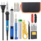 190835464105 Soldering Welding Equipment Accessories Iron Kit With Tempe