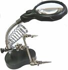 3.5x12x Hand Iron Lens Led Magnifying 3rd Stand Helping Soldering Magnifier 3.5x12x Hand Iron Lens Led Magnifying 3rd Stand Helping Soldering Magnifier