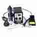 3nozzles Si8586 Unbranded Generic 2in1 Smd Rework Soldering Station Solder Iron Welder Hot Air Gun Esd