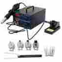 862d-smd-2-in1-01973 862d Rework Station Plug Go Plus 2 In1 Soldering Solder Hot Air Iron Gun Pid 4 Nozzels Smd 723436101973