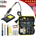 888566109258 Branded Soldering Iron Kit Electrical Welding Tool Gun