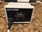 936-9 Hakko 936 Soldering Station White 907 Iron Free Shipping Tested