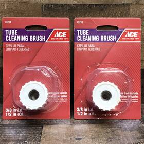 40714 Ace Hardware Tube Cleaning Brush 3/8 Id 1/2 Od Cleans For Soldering Lot Of 2