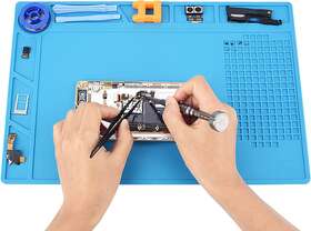 Te-s120 Airmx Soldering Mat Silicone Repair Non-slip Heat Resistant 932 F Electron