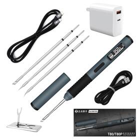 176-842 Alientek T80 C2c 3 Soldering Iron Kit Pd/qc 100w Mini Digital Fast H
