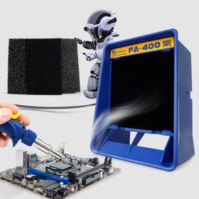 Antidious 735843183473 Fume Extractor Anti-esd Solder Smoke Absorber Portable Filter For Soldering D