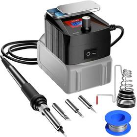927d Aommay Cordless Soldering Station For Makita18v Battery Electric Digital Lcd Displa