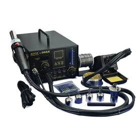 Aoyue 696735267681 968a 4 In 1 Digital Hot Air Rework And Soldering Station-220v