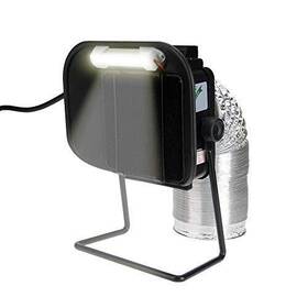 Aoyue 706919990301 486 Fume Extractor And Smoke Absorber Fan With Exhaust Hose Light