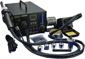 Aoyue 968a 220v 4 In 1 Digital Hot Air Rework And Soldering Station-220v