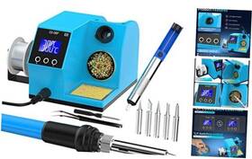 Apd 714955822593 Soldering Station 60w Lcd Digital Display Iron With C/ F