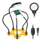 B07cygm7bl Goose Neck Helping Hands Led Magnifying Glass Heavy Base Brand