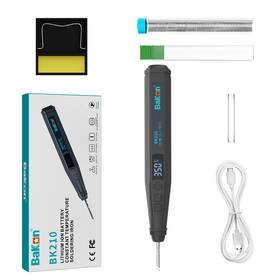 Bk210-2024 Bakon Bk210 Cordless Soldering Iron Portable Kit Micro K