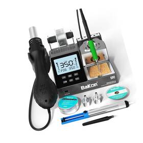 Bk602pro Bakon Soldering Station C210 Iron Station& Hot Air Rework Stati