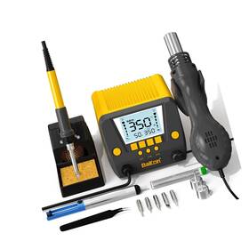 Bk882 Bakon Soldering Station 2-in-1 Hot Air Rework 90w Stations
