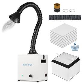 Bss-100 Baoshishan Solder Fume Extractor 100w Strong Suction Absorber With Washable 3 Stage Fil