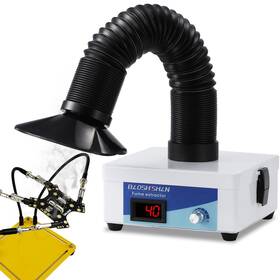 Fba-wls-217 Baoshishan Fume Extractor Fan Hepa And Carbon Filter Soldering Portable