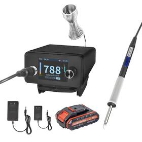 Bausatz 764269905703 Electric Digital Lcd Display Soldering Iron Station Esd Safe Fast Heating Up