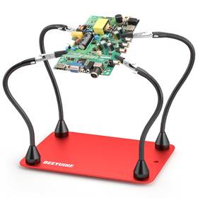 Beeyuihf Us-mk90 Helping Hands Soldering Station 4 Magnetic Flexible Arms Solder Hands