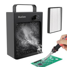 Bluedate 768273300066 Hepa Solder Fume Absorber Remover Extractor Anti-smoke Diy Work