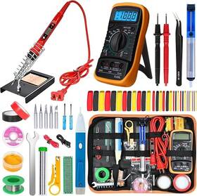A0002 Branded Soldering Iron Kit Digital Gun Adjustabletemperature Station