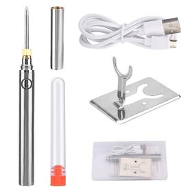 16703999527895 Calidaka 5v 15w Cordless Portable Usb Soldering Iron Rechargeable Built-in Battery So