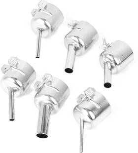 Chazcoolunv9cs6pxa Chazcool 6pcs Hot Air Gun Nozzle Attachments Solder 45 Degree Tips Desoldering S