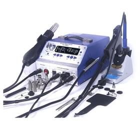 948d-2 Circuit Specialists 4 In 1 Compact Rework Station With Digital Display