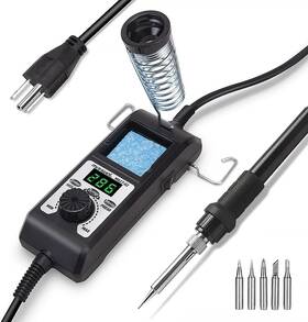 Msit02 Co. Ltd Digital Soldering Iron Station Kit - 60w 110v Precision Stations Small