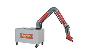 2hnt3a Dayton Welding Fume Extractor 1100 Cfm With 8ft Arm Scratch And Dent