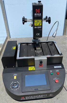 Dh-5860 Ding Hua Technology Shenzen Hot Air Rework With Pre Heater