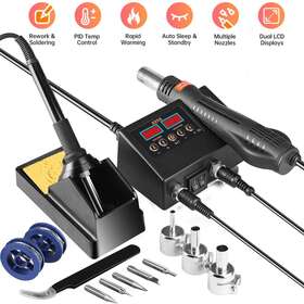Dp1013132bk Donwell Soldering Iron Electric Gun Adjustable Temperature 600w Welding Solder Wire Kits