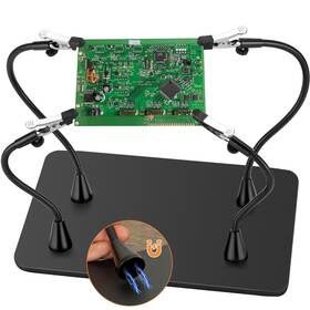 Dt-g04 Drdefi Extra Magnetic Helping Hands Soldering Third Hand Station With All