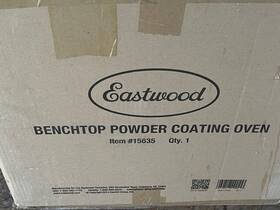 15635 Eastwood Benchtop Powder Coating Oven Item #15635