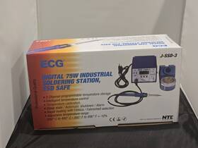 J-ssd-3 Ecg Digital 75w Industrial Soldering Station Esd Safe Adjustable Temp