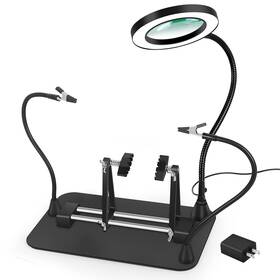 F-002 Eooku Helping Hands Soldering Circuit Board Holder Adjustable 360 Degree Flippin F-002 Eooku Helping Hands Soldering Circuit Board Holder Adjustable 360 Degree Flippin
