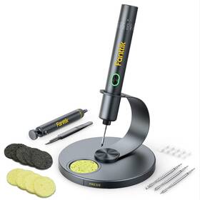 B0d41zmdpd Fanttik T1 Max Cordless Soldering Iron Kit 7s Fast Heat Auto Sleep 4 C210 Tip