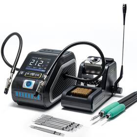 Dws-200 Fnirsi 200w Precision Digital Soldering Station Kit With 3 F210 And 6