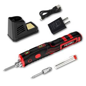 B0bwxs1psy Frogbro 11w 2500mah Cordless Soldering Iron Kit Max 968 Fast Heat Portable