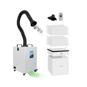 Fc-2002 Fumeclear Fc2002 Solder Fume Extractor For 10w Laser Engraving Low-noise Strong Suct