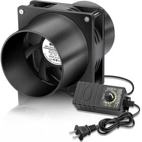 2xduct-gdp1238b12n30d55230-us Gdstime 120mm X 38mm 12v Dc Axial Cooling Fan With Speed Controller 110v 120v Ac Pow