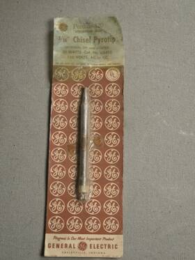 Penline-120 General Electric 6d410 Soldering Iron 3/16 Inch Chisel Tip 30w