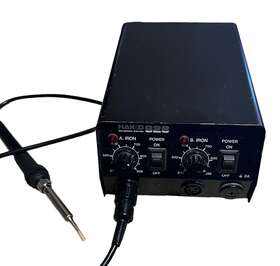 Hakko 928llm Dual Soldering Station 928 Llm In Good Working Condition 1 Wand Added Read