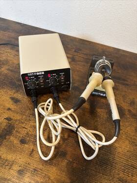 928lme-esd Hakko 928 / 928lme Esd Soldering Station Excellent Dual Irons Stand