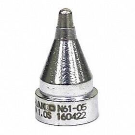 N61-05 Hakko N6105 Desoldering Nozzle Silver 1.0mm S Type