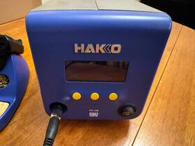 Fx-1003 Hakko T38-02 Fx-100 With Tweezers And Tweezer Tips