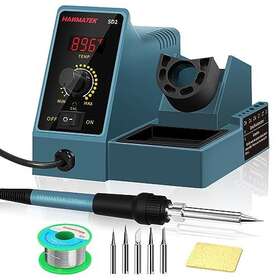 Hanmatek 778862082426 Soldering Station With Additional 5 Tips Auroland Digital Display