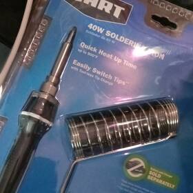 Hphs01 Hart 40w Cordless Soldering Iron Quick Heat Tool-less Tip Change